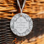 Our First Christmas As Mummy And Daddy Floral Tree Decoration, thumbnail 1 of 3