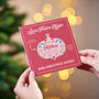 Personalised Family Pop Out Decoration Christmas Card, thumbnail 3 of 4