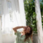 Sage Green 100% Linen Short Pyjama Set, thumbnail 7 of 7