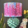 Dancing Lupins Floral Lampshade, thumbnail 3 of 8
