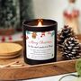 Christmas Personalised Scented Candle Gift For Mum, Presents For Mum, thumbnail 8 of 10