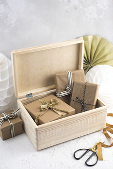 Personalised Wooden Wedding Memory Box, 11 of 11