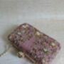 Pink Rectangular Floral Clutch Bag, thumbnail 4 of 11