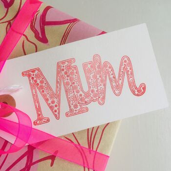 Mum Gift Tag ~ Large, 2 of 3