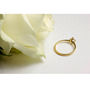 Morganite Petal Ring Silver/Gold/Rose Gold, thumbnail 5 of 12