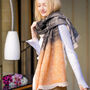 Gradients Cats Jacquard Scarf, thumbnail 2 of 8