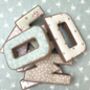 Handmade Woodland Fabric Name Letters For Baby’s Nursery, thumbnail 9 of 11