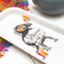 Puffin Watercolour Snack Tray, thumbnail 3 of 3