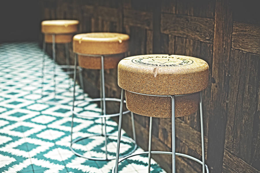 Champagne Cork Tall Bar Stool, 20% Off, 1 of 10