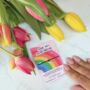 Thank You, You Are Amazing Wish Bracelet – Silver Heart Charm On Rainbow Card | Gratitude Gift, thumbnail 1 of 6