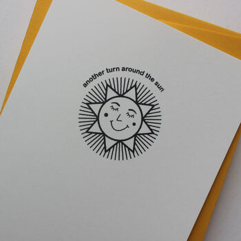 Another Turn Around The Sun Card, 4 of 9