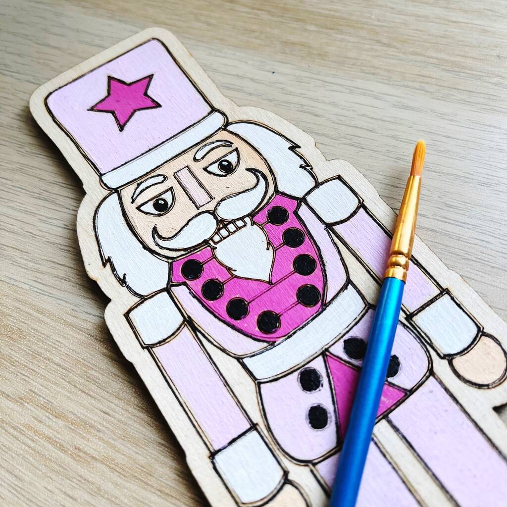 Paint Your Own Nutcracker Set By Cottonhead Monkeys