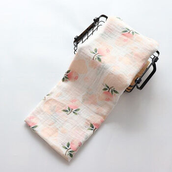 Extra Large Floral Cotton Muslin, 3 of 3