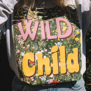 Wild Child Women's Slogan Sweatshirt, 2 of 4