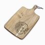 Personalised Hedgehog Engraved Acacia Serving Board, thumbnail 1 of 2