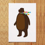 Mr Bear Postcard, thumbnail 2 of 4