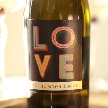 Personalised Bold Love Prosecco, 3 of 3