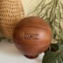 Leather Basketball And Wooden Stand, thumbnail 3 of 5