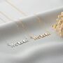 Sterling Silver Russian Name Necklace, thumbnail 4 of 10