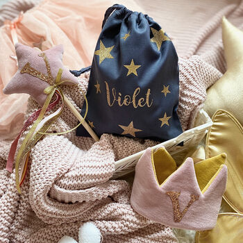 Personalised Stars Toy Storage Bag, 4 of 7