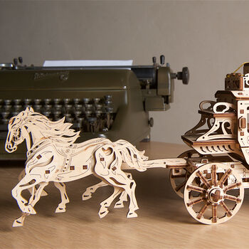 Stagecoach Build Your Own Working Model By U Gears, 4 of 12