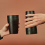 Circular And Co Coffee Cup Made From Coffee Waste 8oz Black, thumbnail 6 of 8