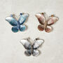 Large Butterfly Print Scarf And Brooch Set, thumbnail 4 of 6
