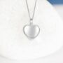 Personalised Sterling Silver Heart Urn Necklace, thumbnail 3 of 9