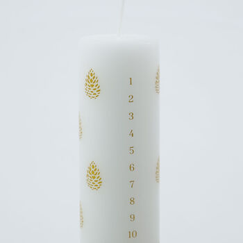 Christmas Advent Candle Pinecone, 3 of 3