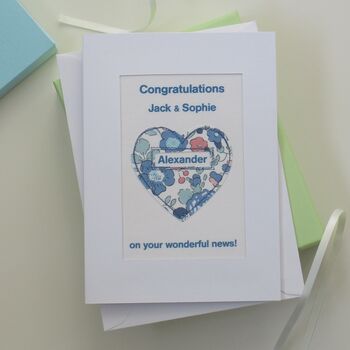 New Baby Welcome Card, 6 of 7
