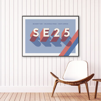 Crystal Palace 'Se25' Poster, 3 of 7