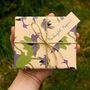 Botanical Design Recycled Gift Wrapping Paper, thumbnail 5 of 5