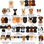 Cute Dog Breed Cushion Cover Personalised, thumbnail 4 of 11