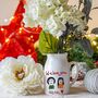 Personalised Christmas Vase With Child's Drawing, thumbnail 1 of 4