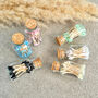 Colourful Cotton Buds In Glass Jar With Cork Lid, thumbnail 9 of 10