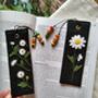 Bookmark With Hand Embroidery Daisy, thumbnail 4 of 11