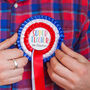 Super Teacher Rosette With Personalised Name, thumbnail 1 of 5