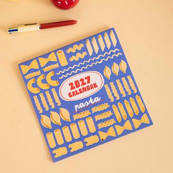 2027 Compact Wall Calendar | Love Of Pasta, 5 of 8