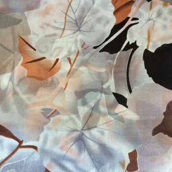 Large 'Lovely Leaves' Pure Silk Scarf, 2 of 3