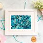 Personalised Cambridge Art Map Gift | Hand Drawn Cambridge Wall Art | Contemporary City Map, thumbnail 1 of 7