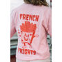 French Frights Women's Slogan Sweatshirt, thumbnail 4 of 6
