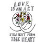 Love Is An Art Unframed Print, thumbnail 3 of 3
