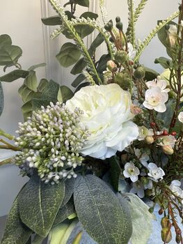 The Ivory Bunch: Ranunculus And Wax Flower, 2 of 2