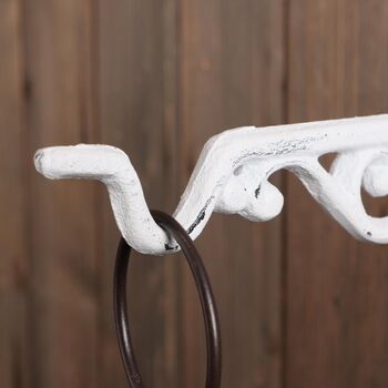 Ivory Garden Hanging Basket Bracket, 6 of 6