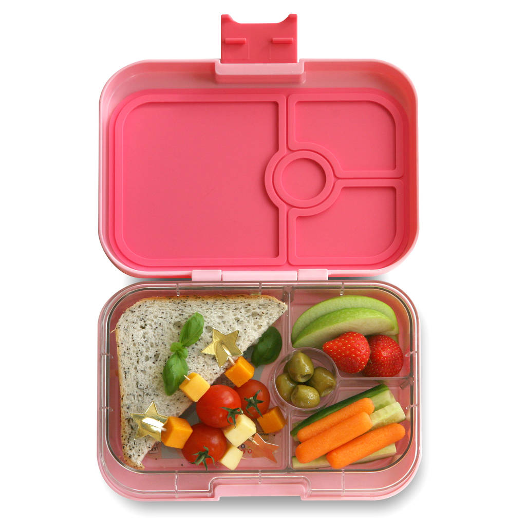 yumbox panino lunchbox in tribeca pink by cheeky elephant ...