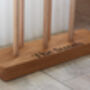 Engraved Wooden Floor Boot Rack, thumbnail 3 of 12