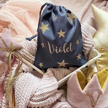 Personalised Stars Toy Storage Bag, 3 of 7