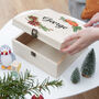 Personalised Festive Garland Christmas Eve Box, thumbnail 8 of 12