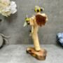 Hand Painted Bumblebee Ornament Wooden Bee Decor Gift, thumbnail 5 of 8