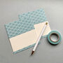 Shell Pale Blue Place Cards, thumbnail 1 of 2